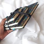 Black shweshwe Journal set
