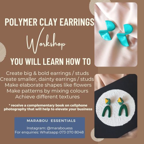 Polymer clay earrings polymer clay studs
